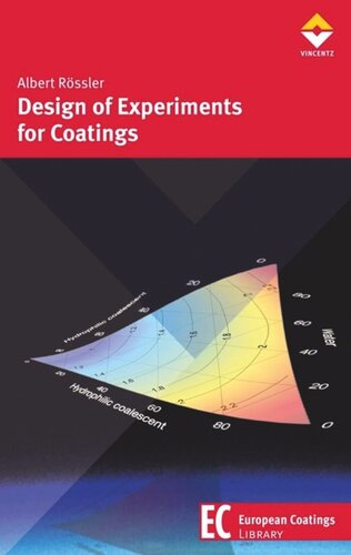 Design Of Experiments For Coatings Albert Rssler