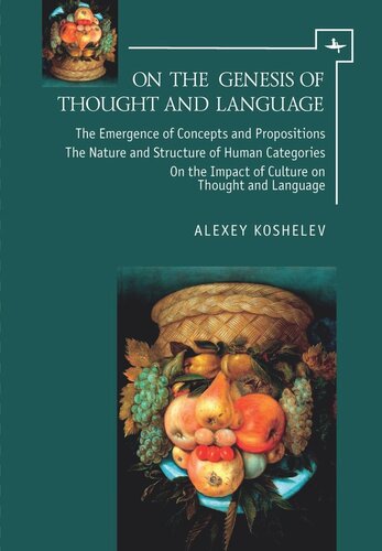 On The Genesis Of Thought And Language Alexey Koshelev