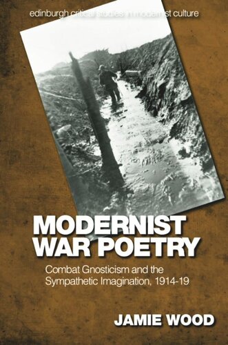 Modernist War Poetry Combat Gnosticism And The Sympathetic Imagination 191419 Jamie Wood