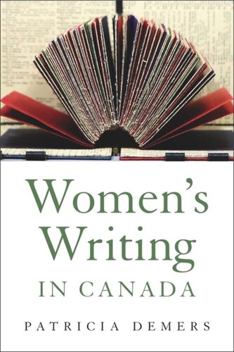 Womens Writing In Canada Patricia Demers