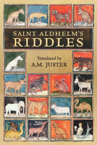 Saint Aldhelms Riddles Saint Aldhelm Juster Am