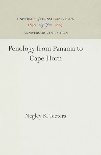 Penology From Panama To Cape Horn Reprint 2016 Negley K Teeters