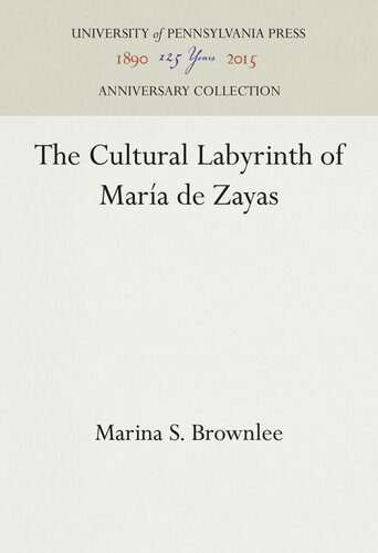 The Cultural Labyrinth Of Mara De Zayas Marina S Brownlee