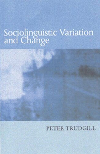 Sociolinguistic Variation And Change Peter Trudgill