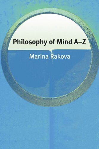 Philosophy Of Mind Az Marina Rakova