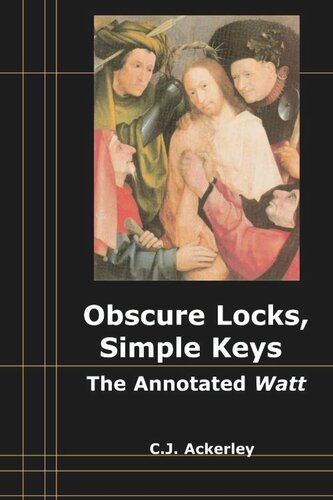Obscure Locks Simple Keys The Annotated Watt Chris Ackerley