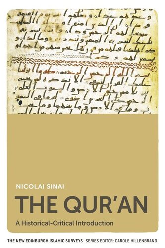 The Quran A Historicalcritical Introduction Nicolai Sinai