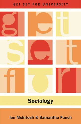 Get Set For Sociology Ian Mcintosh Samantha Punch