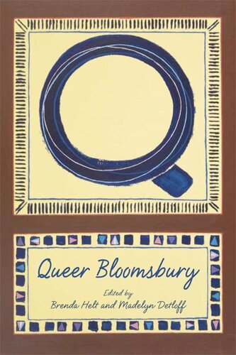 Queer Bloomsbury Brenda S Helt Madelyn Detloff