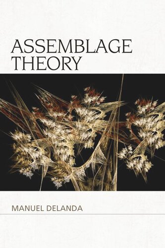 Assemblage Theory Manuel Delanda