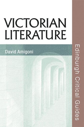 Victorian Literature David Amigoni