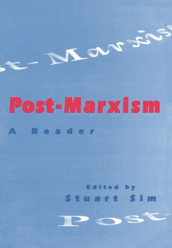 Postmarxism Sim Stuart Sim