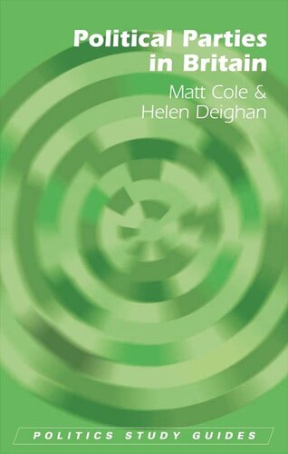 Political Parties In Britain Matt Cole Helen Deighan