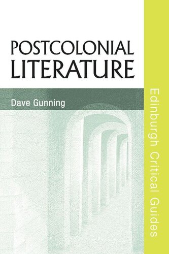 Postcolonial Literature Dave Gunning