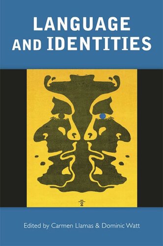 Language And Identities Carmen Llamas Dominic Watt