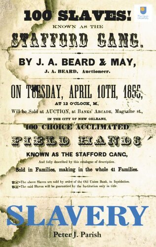 Slavery Peter J Parish