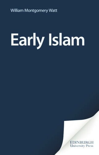 Early Islam William Montgomery Watt