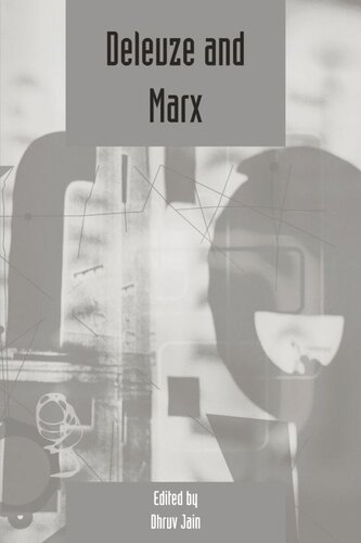 Deleuze And Marx Deleuze Studies Volume 3 2009 Supplement Dhruv Jain