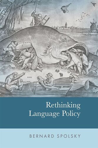 Rethinking Language Policy Bernard Spolsky