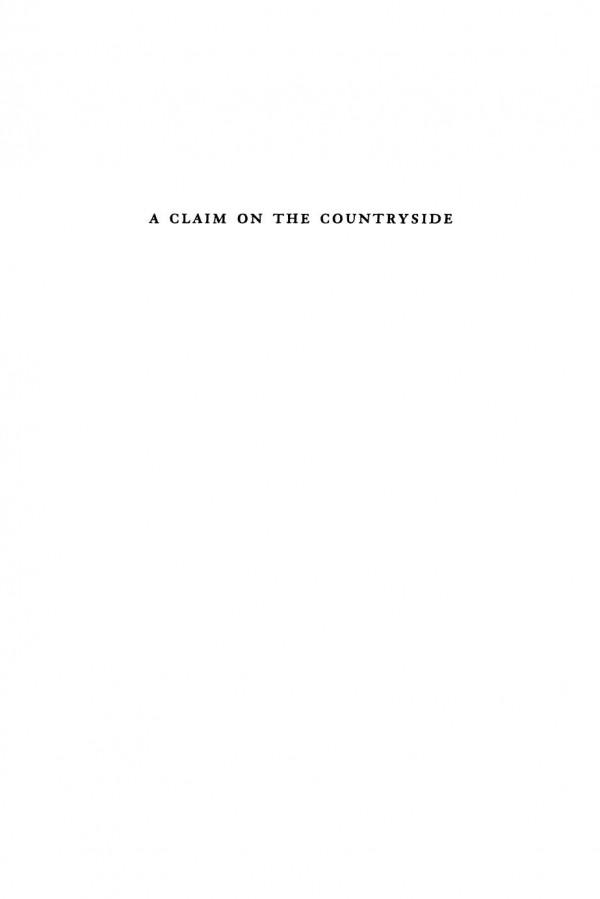 A Claim On The Countryside A History Of The British Outdoor Movement Harvey Taylor