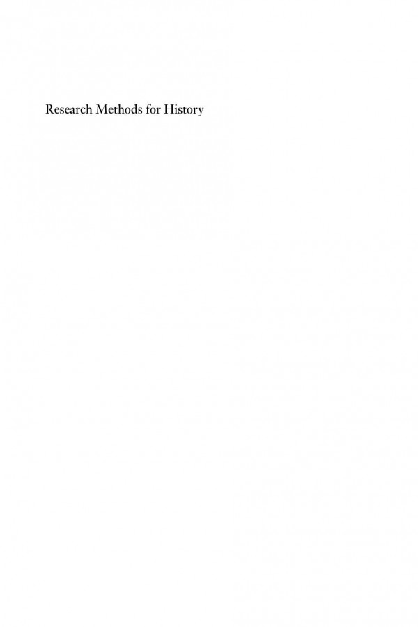 Research Methods For History Lucy Faire Simon Gunn