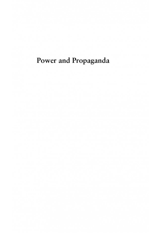 Power And Propaganda Scotland 13061488 Katie Stevenson