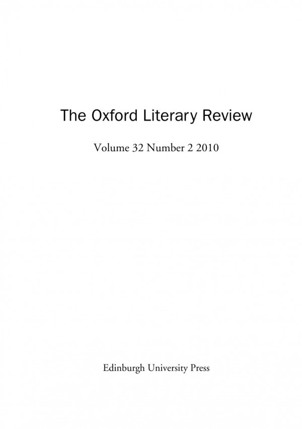 The Truth In Photography Oxford Literary Review Volume 32 Issue 2 Michael Naas