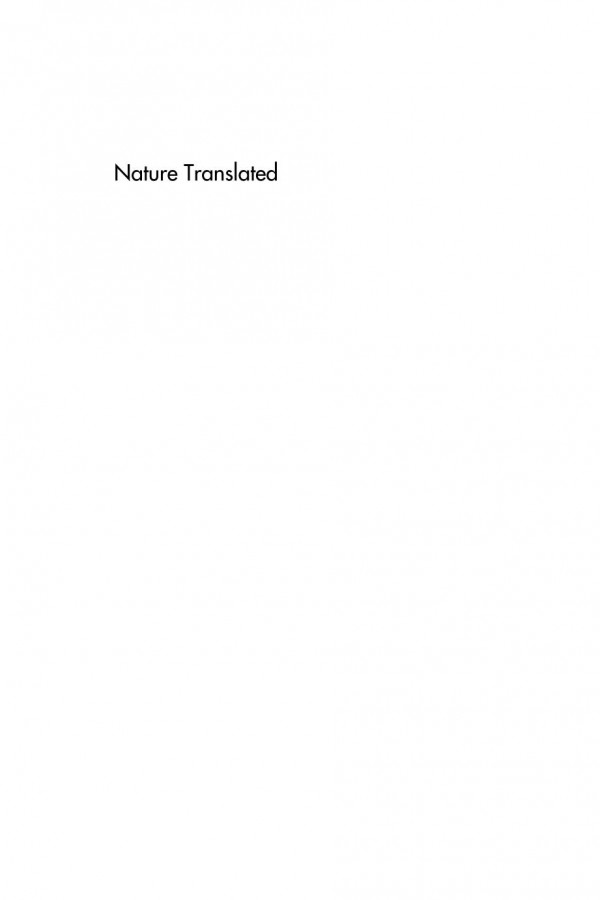 Nature Translated Alexander Von Humboldts Works In Nineteenthcentury Britain Alison E Martin