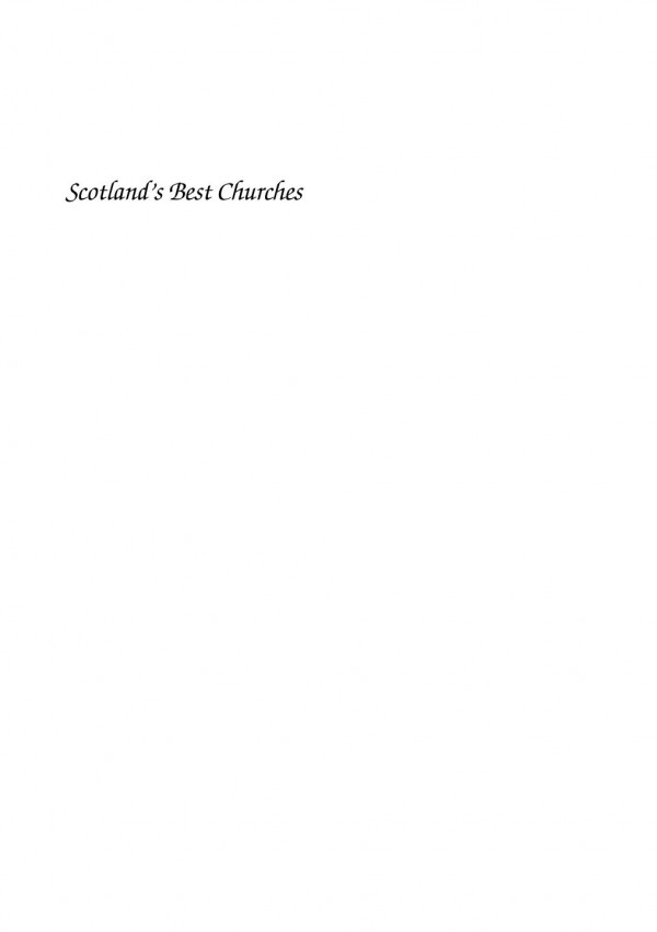 Scotlands Best Churches John R Hume