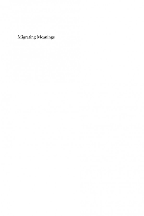 Migrating Meanings Sharing Keywords In A Global World James W Underhill Mariarosaria Gianninoto
