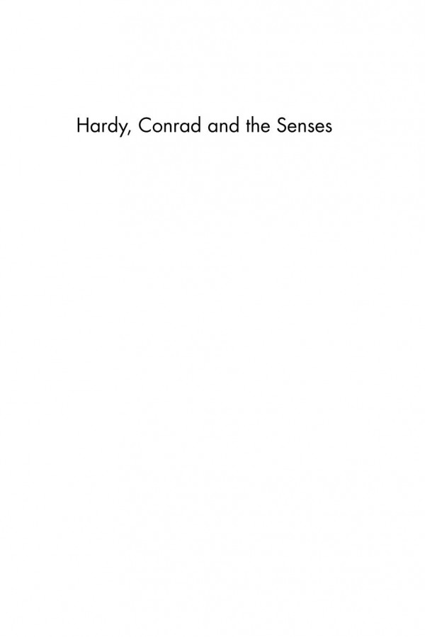 Hardy Conrad And The Senses Hugh Epstein