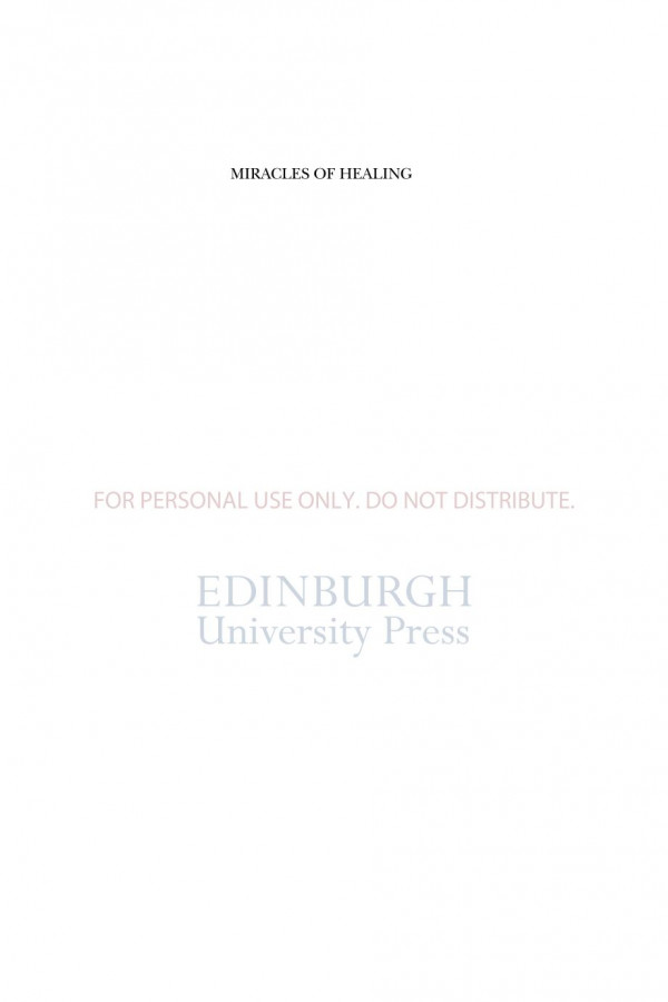 Miracles Of Healing Psychotherapy And Religion In Twentiethcentury Scotland Gavin Miller