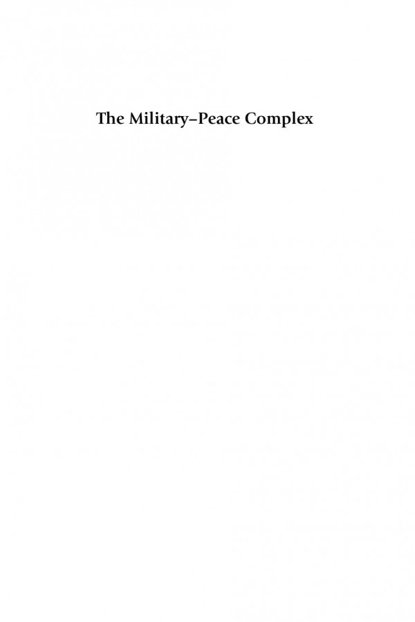 The Militarypeace Complex Gender And Materiality In Afghanistan Hannah Partisjennings