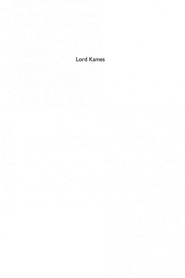 Lord Kames Legal And Social Theorist Andreas Rahmatian