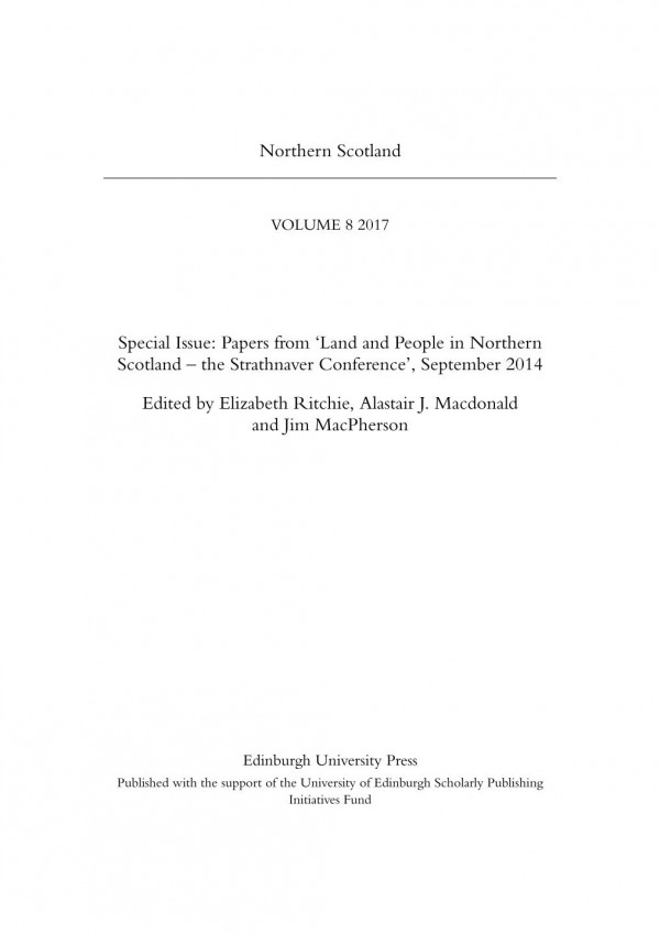 Northern Scotland Volume 8 Alastair Macdonald Jim Macpherson