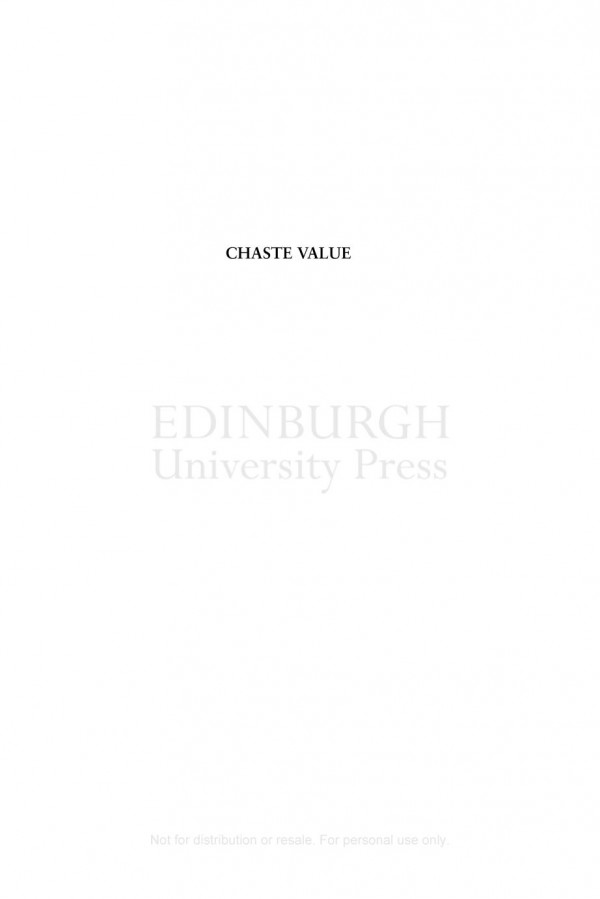 Chaste Value Economic Crisis Female Chastity And The Production Of Social Difference On Shakespeares Stage Katherine Gillen