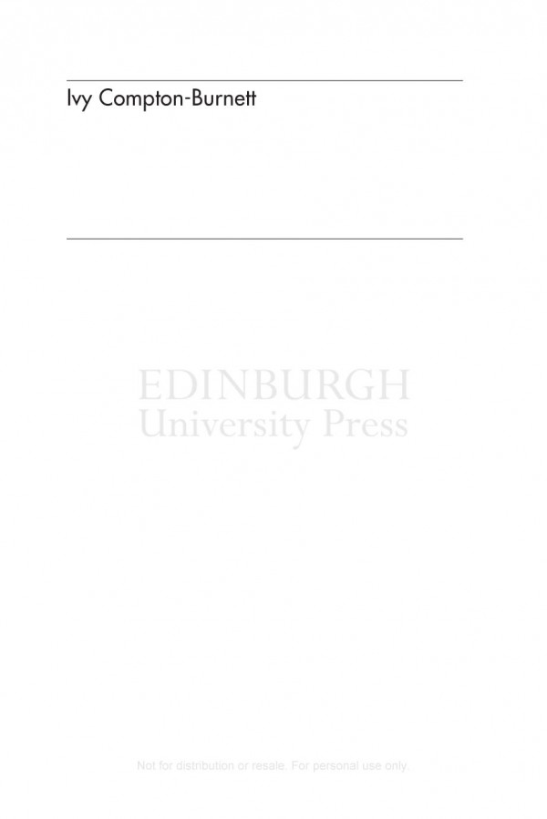 Ivy Comptonburnett Barbara Hardy