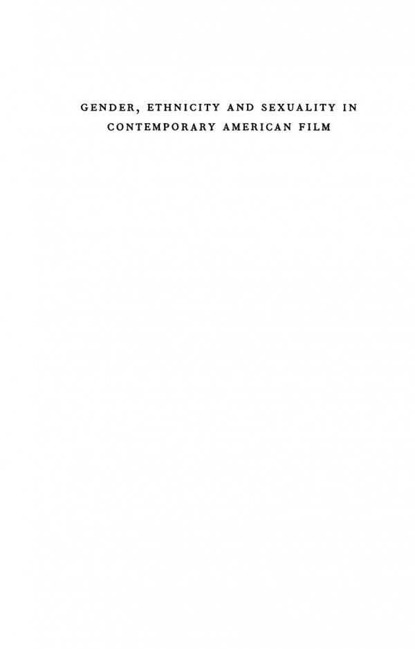 Gender Ethnicity And Sexuality In Contemporary American Film Jude Davies Carol Smith