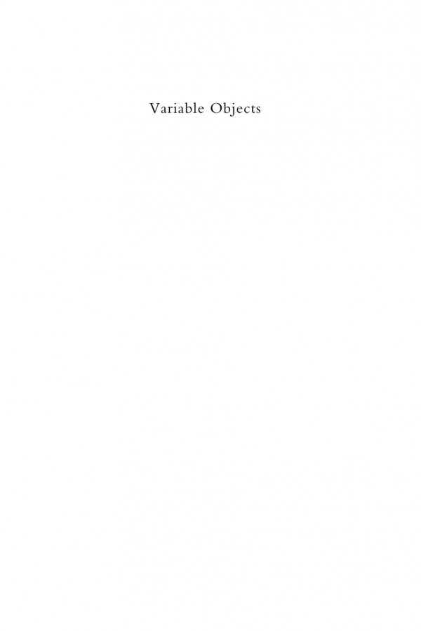 Variable Objects Shakespeare And Speculative Appropriation Valerie M Fazel Louise Geddes