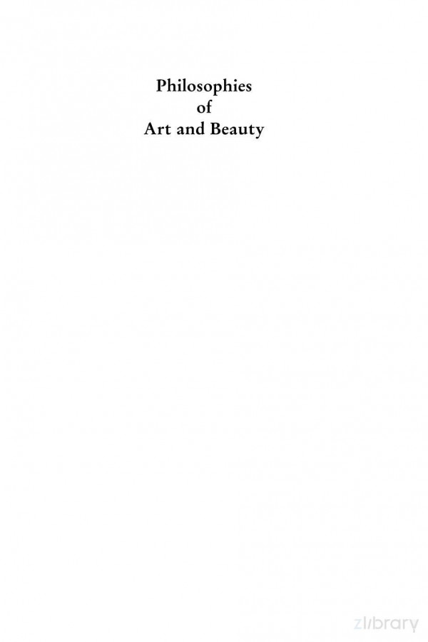 Philosophies Of Art And Beauty Introducing Aesthetics Hugh Bredin Liberato Santorobrienza