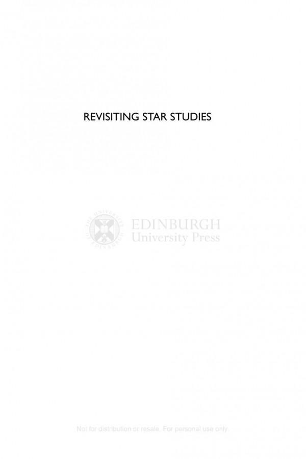 Revisiting Star Studies Cultures Themes And Methods Sabrina Qiong Yu Guy Austin