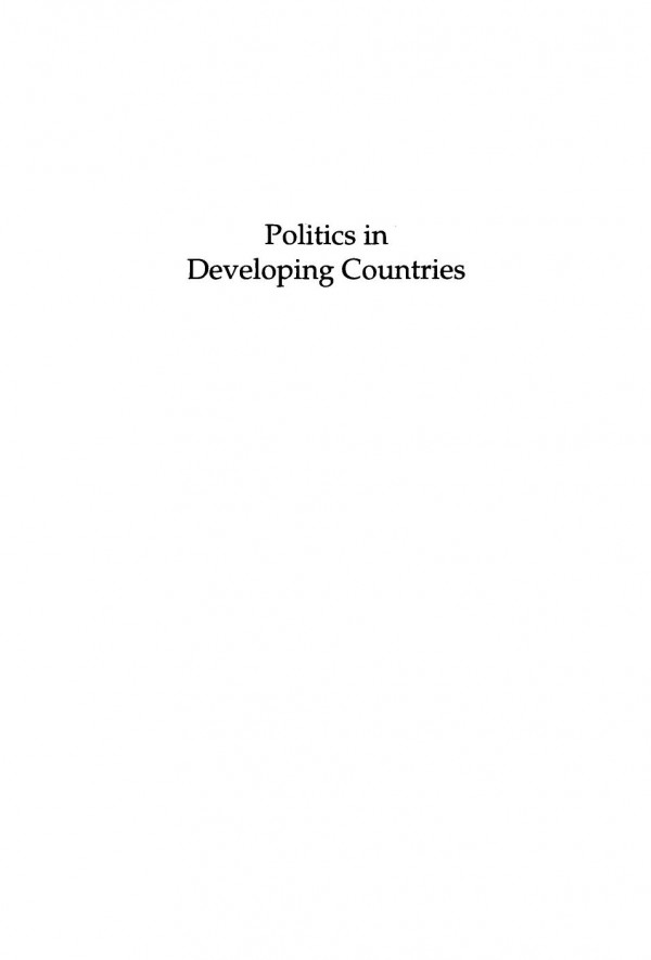 Politics In Developing Countries Comparing Experiences With Democracy Larry Diamond Editor Juan Linz Editor Seymour Martin Lipset Editor