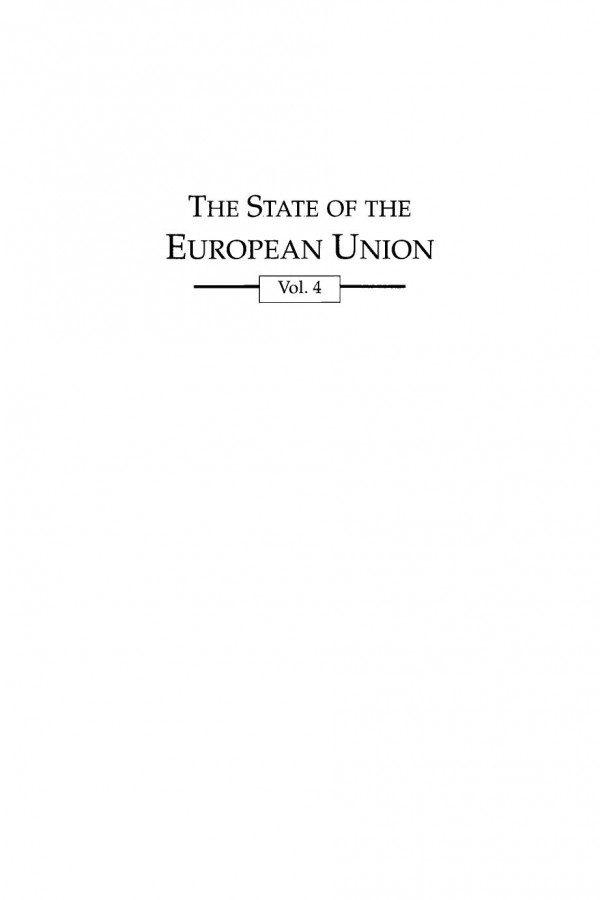 The State Of The European Union Vol 4 Deepening And Widening Pierrehenri Laurent Editor Marc Maresceau Editor