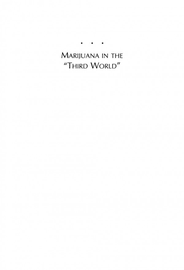 Marijuana In The Third World Appalachia Usa Richard R Clayton