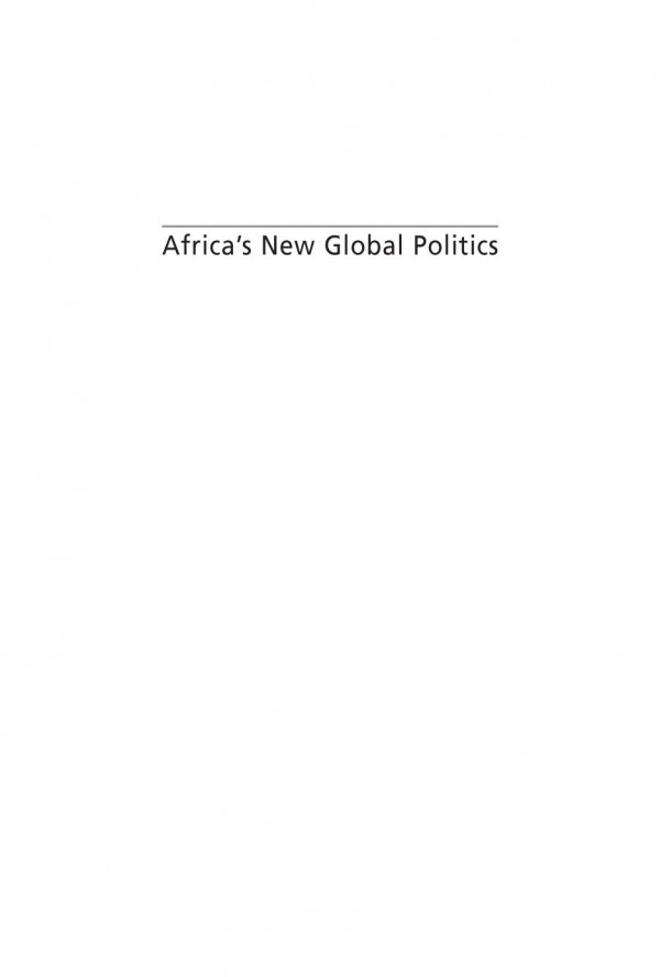 Africas New Global Politics Regionalism In International Relations Rita Kiki Edozie Moses Khisa