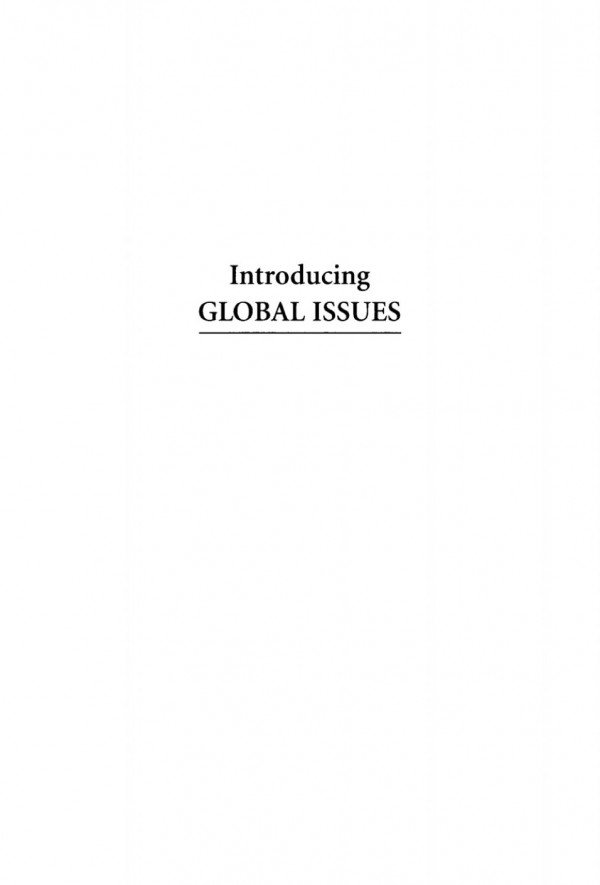 Introducing Global Issues Michael T Snarr Editor D Neil Snarr Editor