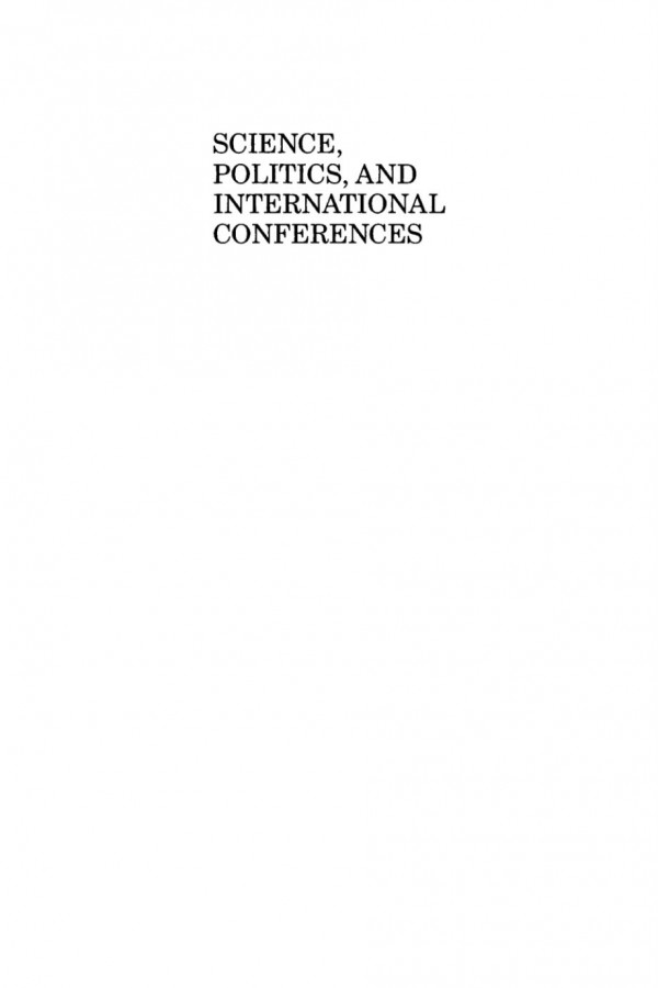 Science Politics And International Conferences A Functional Analysis Of The Moscow Political Science Congress Richard L Merritt Elizabeth C Hanson