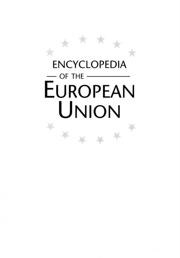 Encyclopedia Of The European Union Desmond Dinan Editor