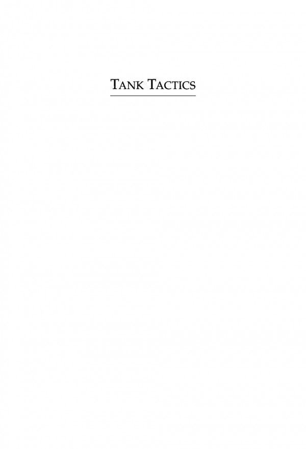 Tank Tactics From Normandy To Lorraine Roman Johann Jarymowycz