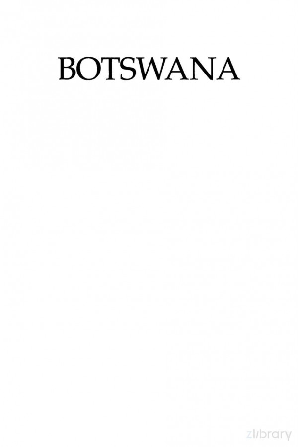 Botswana The Political Economy Of Democratic Development Stephen John Stedman Editor